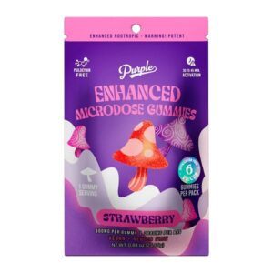 Enhanced Microdose Gummies Strawberry