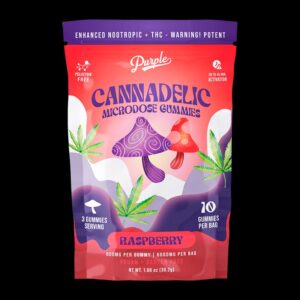 Cannadelics Microdose Gummies Raspberry