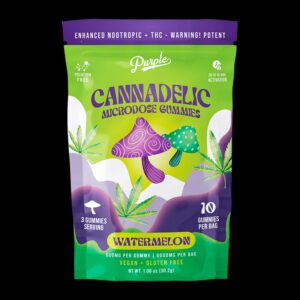Cannadelics Watermelon Microdose Gummies