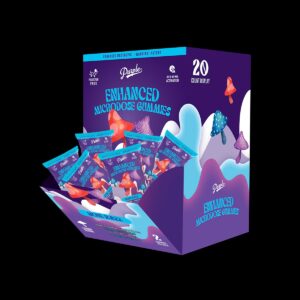 Enhanced Microdose Gummies Blue Razz