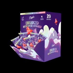 Enhanced Microdose Gummies White Gummy